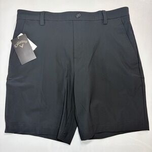Callaway Golf Shorts Boys M Black Pro Spin 3.0 Stretch Performance Active NWT